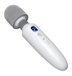 MizzZee - Yuechao Big Head LCD AV Wand (Chargeable - White)